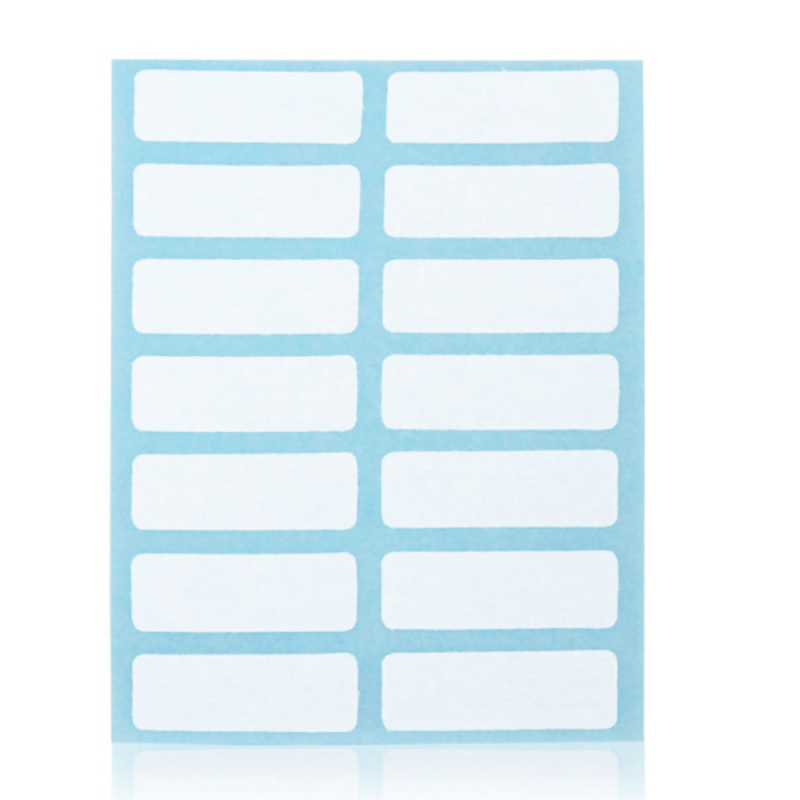 168pcs 13x38mm Self Adhesive Labels for DIY Notebook & Bar Name Stickers