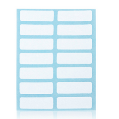 168pcs 13x38mm Self Adhesive Labels for DIY Notebook & Bar Name Stickers