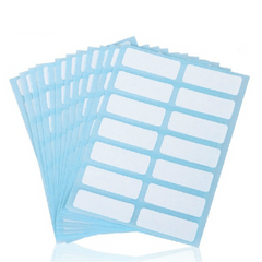 168pcs 13x38mm Self Adhesive Labels for DIY Notebook & Bar Name Stickers