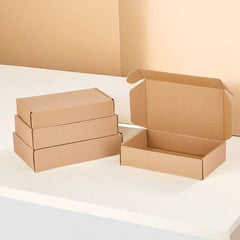 20pcs Corrugated Cardboard Mail Box for Packaging Craft Gift