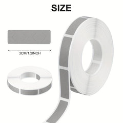 1000pcs Self Adhesive Scratch Off Label Sticker 10mm 30mm