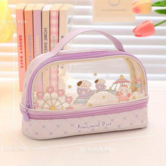 Colorful Waterproof Pencil Case for School Supplies
