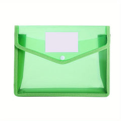 Colorful Expanding File Folder with Snap Closure