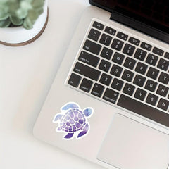 50pcs Waterproof Turtle Stickers for Laptops Students and More