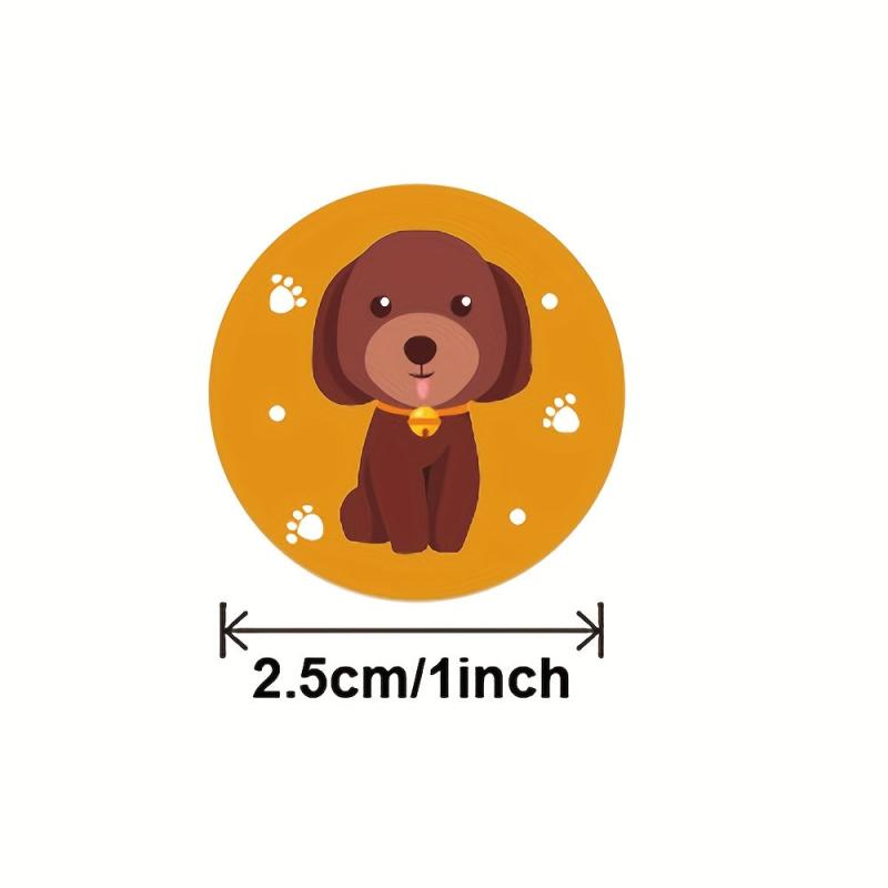 500pcs Dog Reward Stickers Motivational Cartoon Incentive Teacher Gift