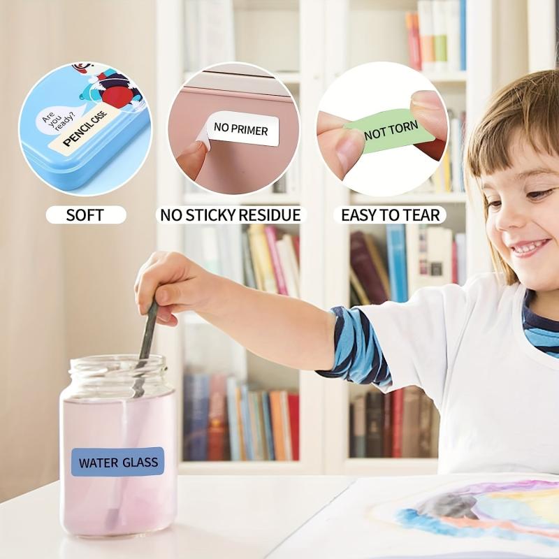 Waterproof Label Maker for Baby Bottles Lunch Box