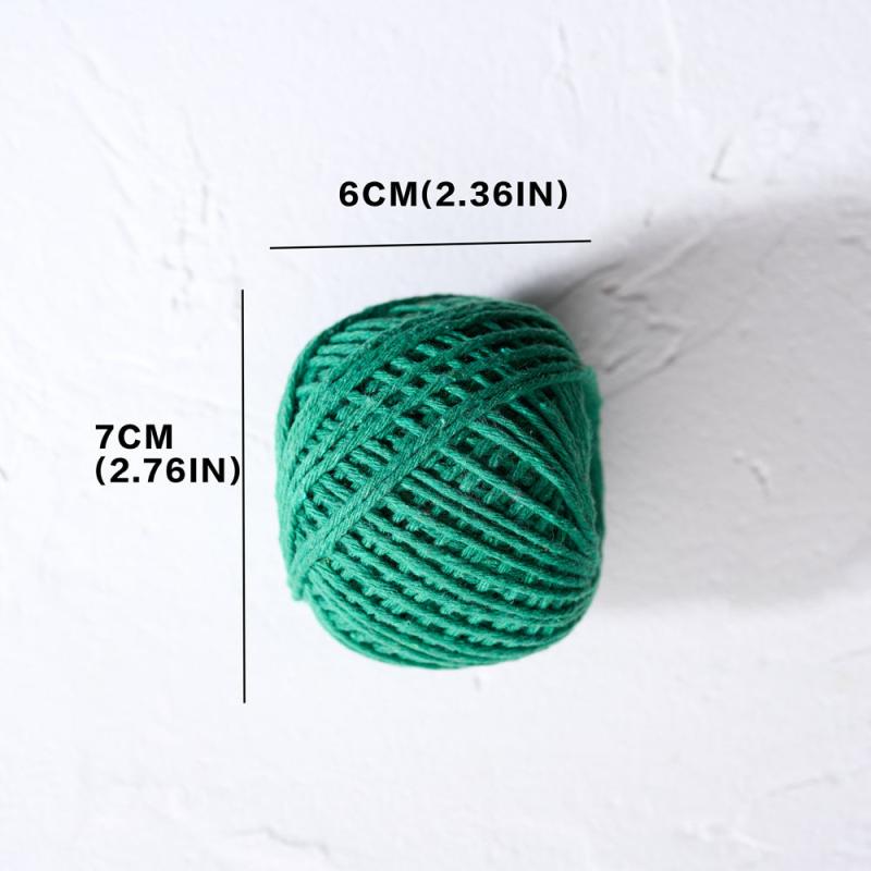 Colorful Cotton String Balls for Christmas Gift Wrapping