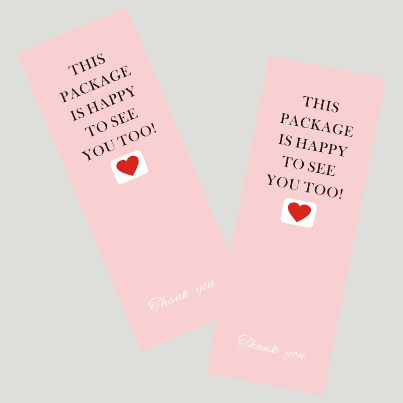 32pcs Modern Heart & Slogan Gift Wrapping Sticker For Home Party