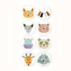 500pcs Cartoon Animal Reward Stickers for Kids & Teachers