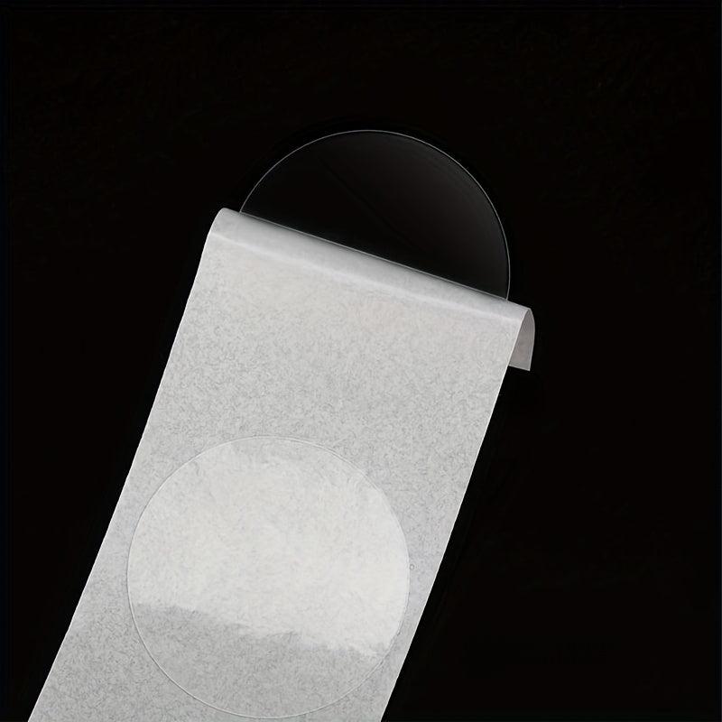 1000 Transparent Round Seal Packaging Stickers