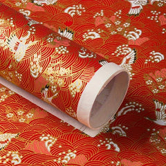 Colorful Antique Pattern Gift Wrapping Paper DIY Craft Supplies