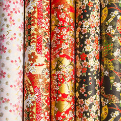 Colorful Antique Pattern Gift Wrapping Paper DIY Craft Supplies