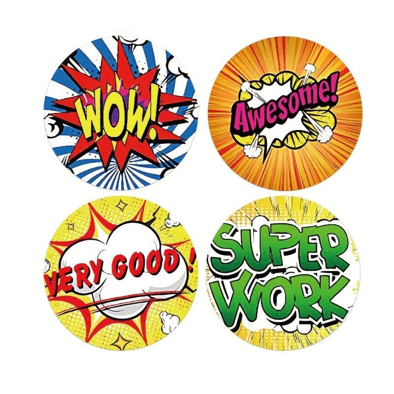 500 Motivational Stickers for Teachers