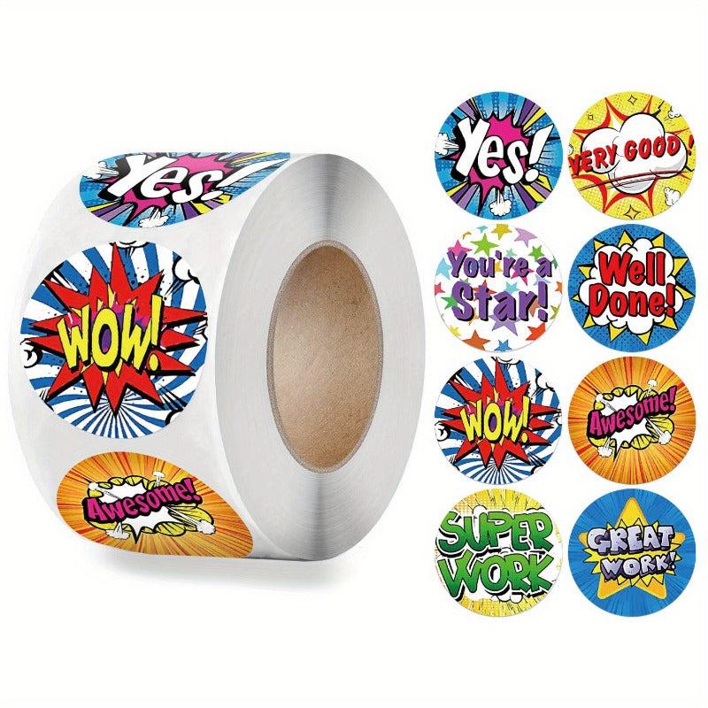 500 Motivational Stickers for Teachers