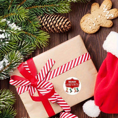500 Christmas Snowman Stickers for Party & Baking