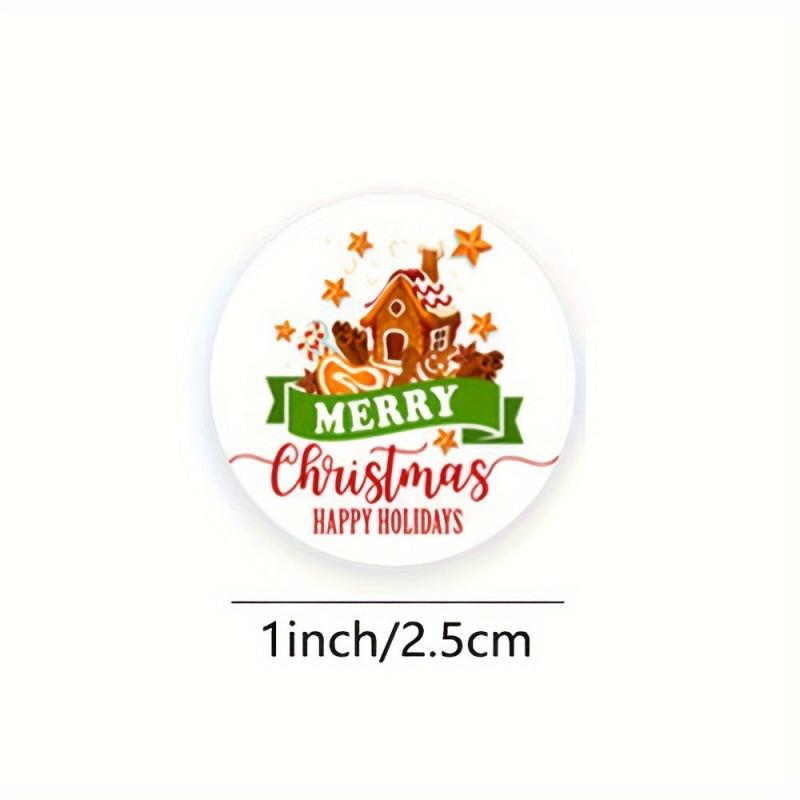 500 Christmas Snowman Stickers for Party & Baking