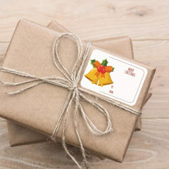 Christmas Holiday Gift Series Sticker Label 250 Roll 5 7