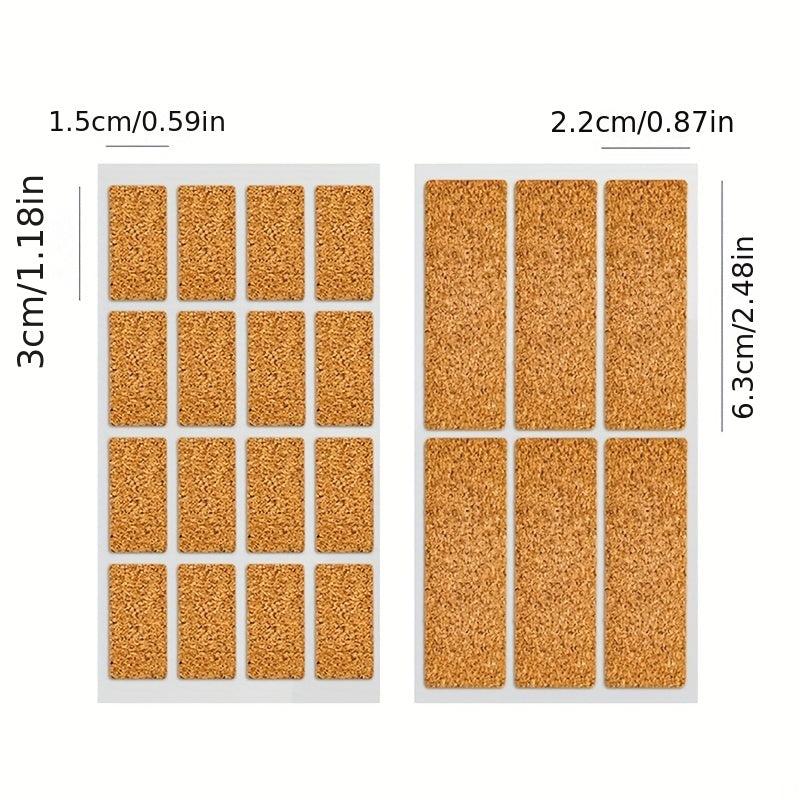 6 Waterproof Cork Labels for Organization