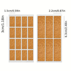 6 Waterproof Cork Labels for Organization