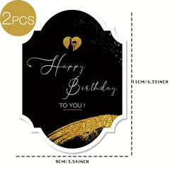 Birthday Bottle Labels Wine Bottle Stickers For Champagne Sparkling Wine