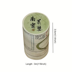 Chinese Calligraphy Washi Paper Masking Tape for DIY Craft Scrapbook