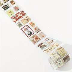 Retro Plant Architecture Journal Washi Masking Tape DIY Decoration