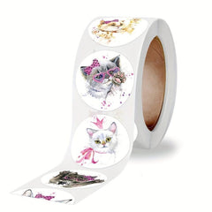500 Pcs Teacher Reward Sticker Cat Dog Stationery Stickers