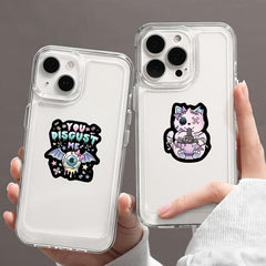 56Pcs Gothic Style Doll Stickers for Laptops PCs Smartphones