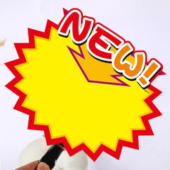 120pc Fruit Promotion Sticker Tag Supermarket Advertising Paper (12 Styles)