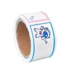 60pcs Personalized Transparent Custom Name Sticker Waterproof Label