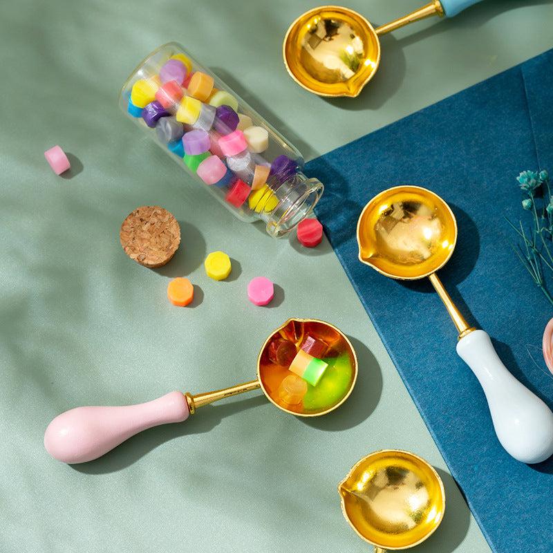 Macaron Fire Lacquer Spoon