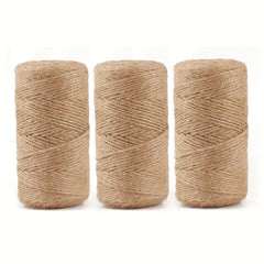 5mm Natural Jute Twine 3ply Ribbon Hemp Twine 984 FT
