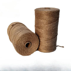 Natural Jute Rope for Crafts Gift Wrap Gardening Crochet Lace