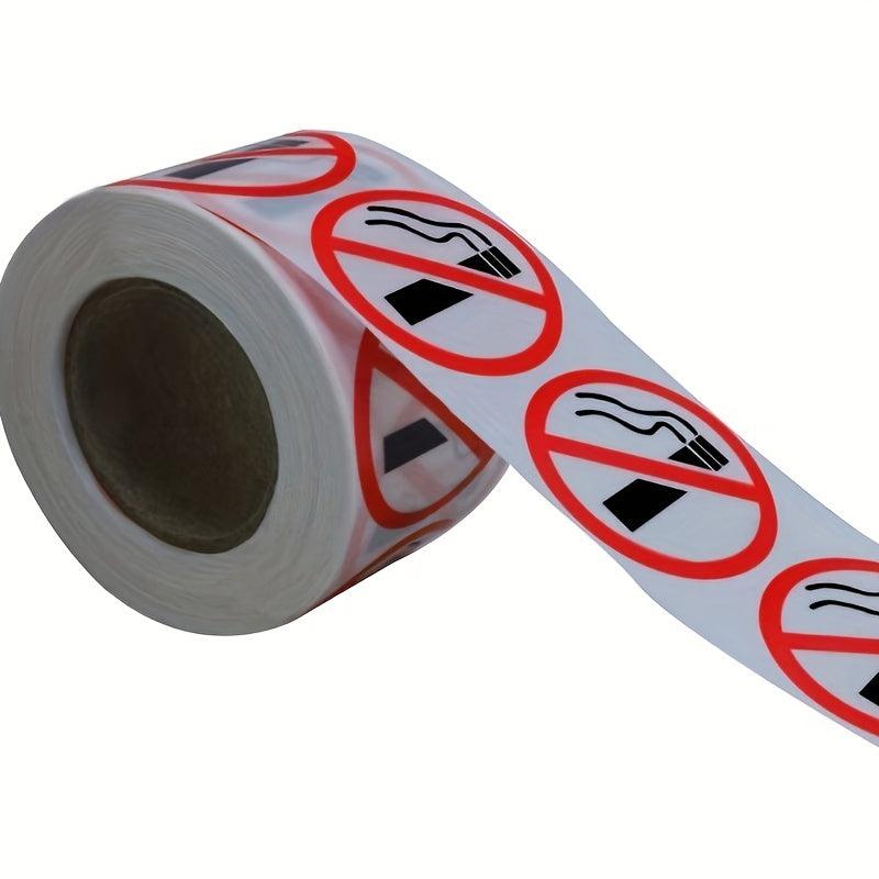 500pcs Explosive Packaging Copperplate Stickers No Smoking Signs