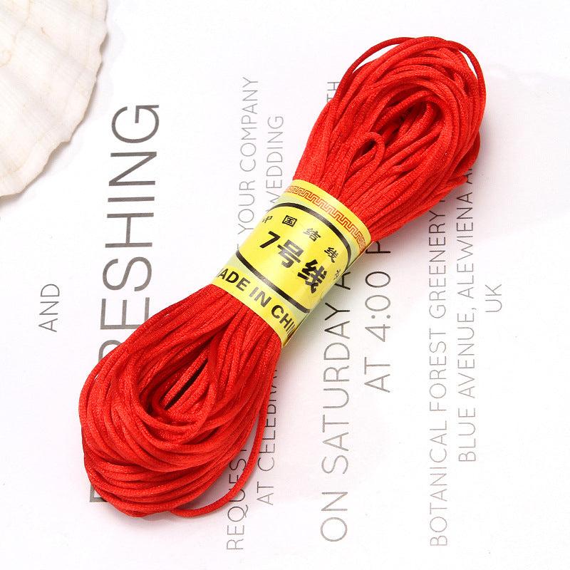 Chinese Knot Knitting Cord 65ft DIY Material