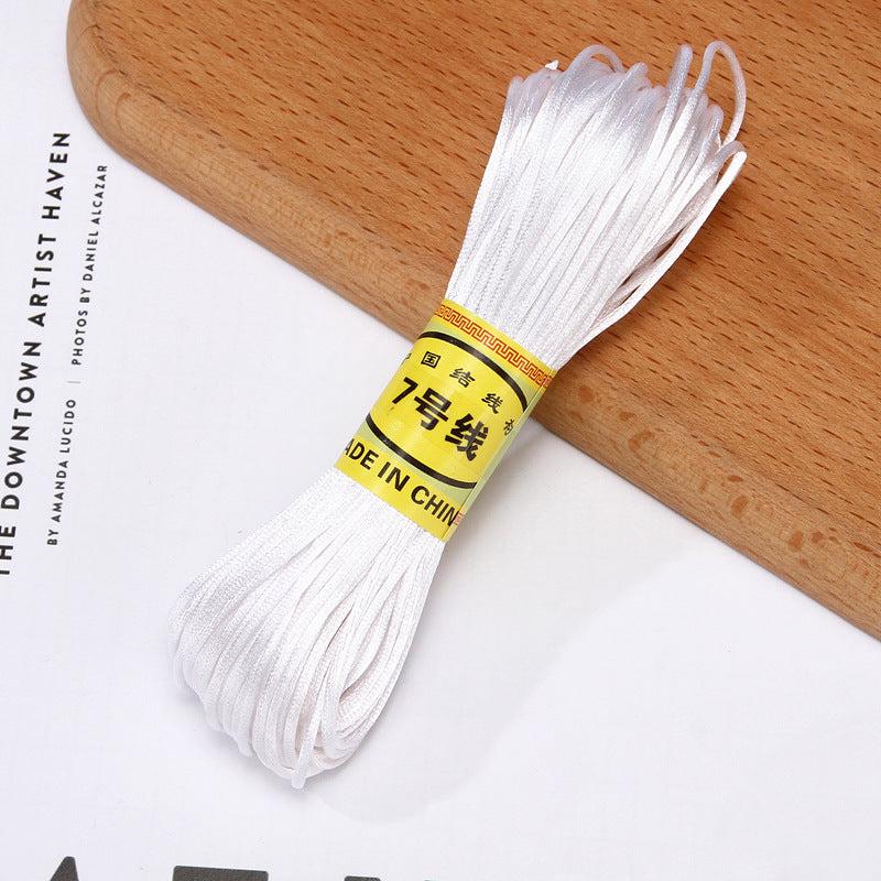 Chinese Knot Knitting Cord 65ft DIY Material