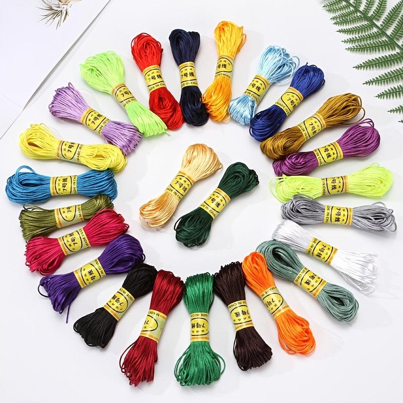 Chinese Knot Knitting Cord 65ft DIY Material