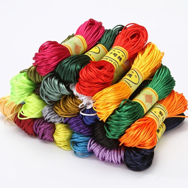 Chinese Knot Knitting Cord 65ft DIY Material