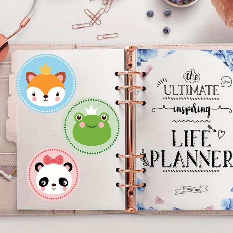 500pcs Animal Pattern Reward Stickers For Teachers Classroom Supplies
