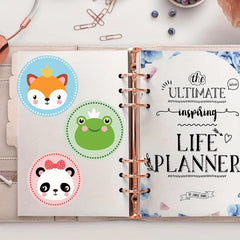 500pcs Animal Pattern Reward Stickers For Teachers Classroom Supplies