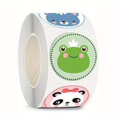 500pcs Animal Pattern Reward Stickers For Teachers Classroom Supplies