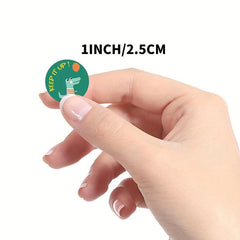 500pcs Animal Inspirational Sticker for Teachers, Office, Stationery Label Seal