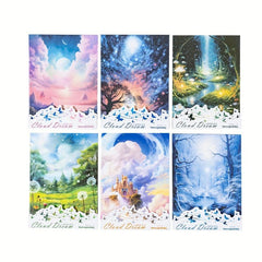 15pcs Cloudy Dreams Series Decorative Sticker Pack for DIY Diary Album Journal