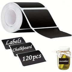 Chalkboard Labels Stickers 120pcs with Chalk Marker