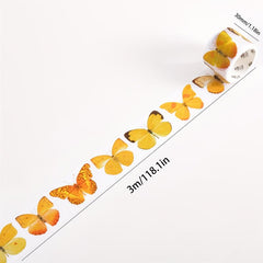 Washi Butterfly Mirror Tape 299 97 3 0cm DIY Crafts Gift Wrapping Scrapbooking