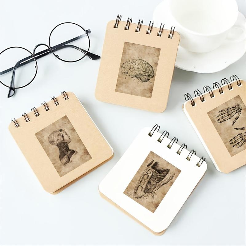56pcs Skeleton Schematic Stickers for Water Bottles Laptops