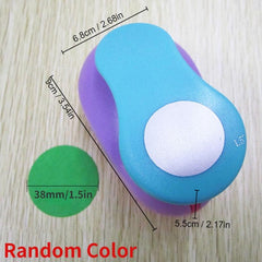 Random Circle Punch DIY Embossing Punches Scrapbooking Machine
