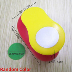 Random Circle Punch DIY Embossing Punches Scrapbooking Machine