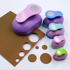 Random Circle Punch DIY Embossing Punches Scrapbooking Machine
