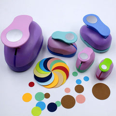 Random Circle Punch DIY Embossing Punches Scrapbooking Machine